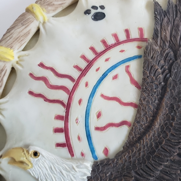 #Young's 97 Ceramic Sun catcher Eagle Plaque - Picture 4 of 9